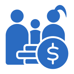 Family financial planning icon